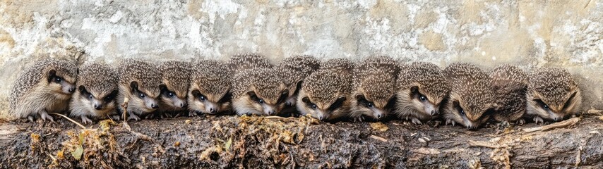 Hedgehog Huddle at Noon