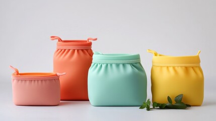 Eco Silicone Food Bag Set