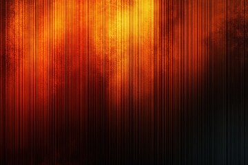 Abstract vertical lines and gradient blending in fiery orange and yellow tones fading to deep black at the bottom, creating a dynamic and intense visual effect