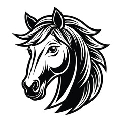 Obraz premium Horse SVG