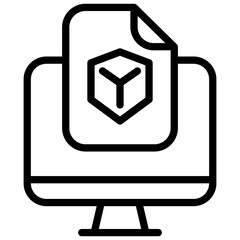 export documentation line icon