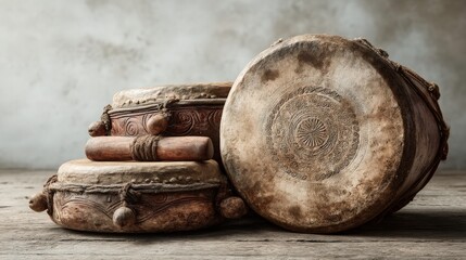 Ancient Traditional Drums