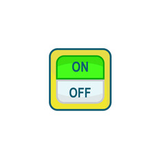 Power Switch Button in On/Off Position