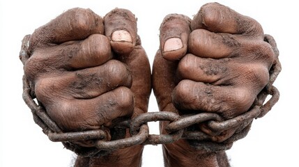 Chained Hands.