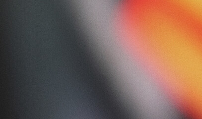 vibrant gradient of red, orange, yellow, and white with grain noise texture, ideal for creative...
