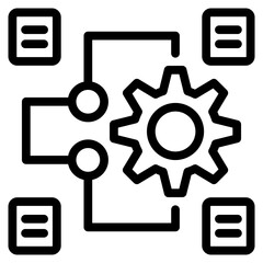 Framework Outline Icon