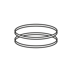 stack of empty plates