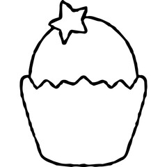 Star Decorated Chocolate Balls