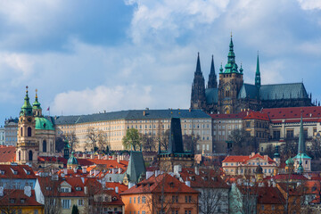 Obraz premium Historical center of the capital of the Czech Republic - the city of Prague