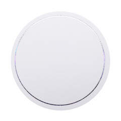 丸いメッセージカード