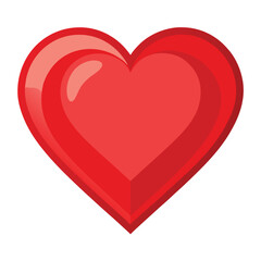 Valentine Red Heart Icon Heart Shape