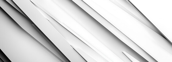 Obraz premium Wide White Background 3d illustration