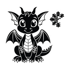 Little dragon svg