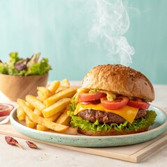 Delicious burger