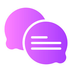 communications gradient icon