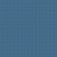 シームレスパターン背景素材：藍色の日本の伝統的な模様“三崩し”