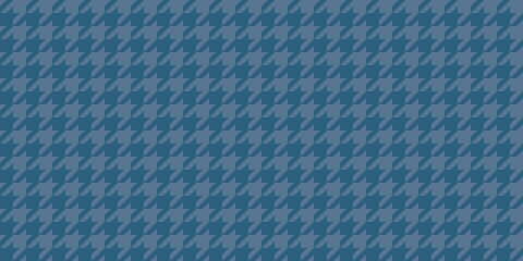 シームレスパターン背景素材：藍色の日本の伝統的な模様“千鳥格子”
