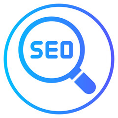 seo gradient icon