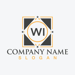 Abstract company logo design template