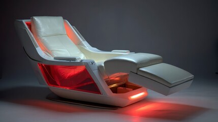 Futuristic reclining chair