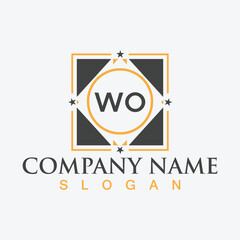 Abstract company logo design template