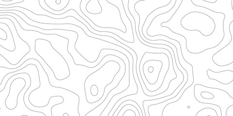 Fototapeta premium Abstract topography contour map line and modern wavy map line design, digital print terrain lines texture vector white background.