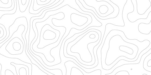 Abstract topography contour map line and modern wavy map line design, digital print terrain lines texture vector white background.
