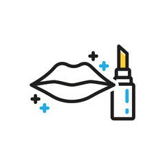 Multi color icon for pink