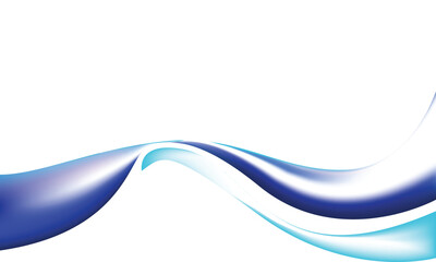 Abstract blue background with geometric lines vector