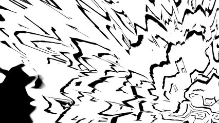  Black and white stripes. Abstract wallpaper 4k. 3840х2160 px. Background  for video.