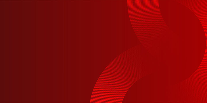 red futuristic technology concept. modern red background