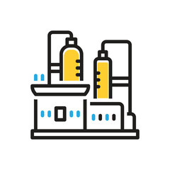 Multi color icon for production