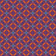red seamless watercolor geometry pattern mixed with blue and yellow for unique and elegant fabric printing purposes also abstract