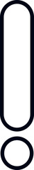 Obraz premium Exclamation mark icon isolated on transparent background. Precautions circle symbol design. Emergency Warning Sign vector illustration. Speech bubble with exclamation mark.