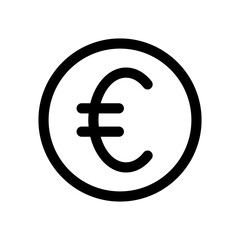 Obraz premium Euro Icon