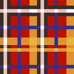 Traditional tartan pattern, tartan pattern, fabric newly developed vector,Seamless pattern