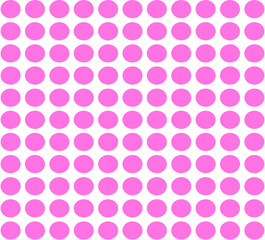 Cute Polka Dot Circle Pattern Pink