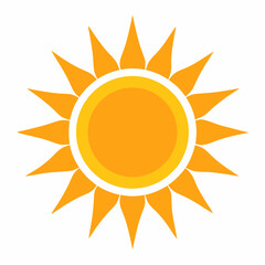 sun vector illustration