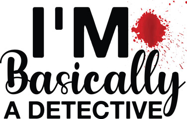 Basic RGB i'm basically a detective svg