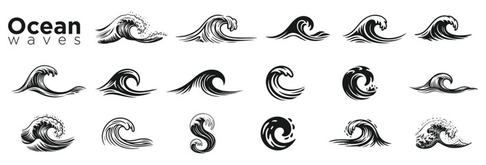 Ocean wave vector 