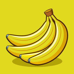 Bananas vector illustration