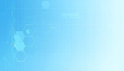 Fototapeta premium abstract illustration of science, technology future and art concept, futuristic background with graphic elements