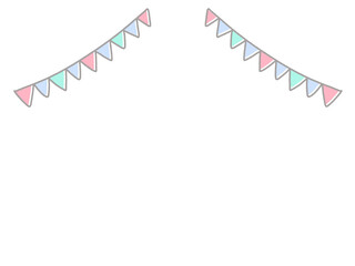 ゆるくて可愛いガーリーなガーランド