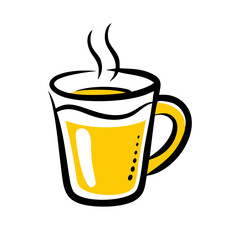 Mug Vector Art – Flat Design Coffee Cup Illustration