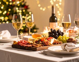 Festive Christmas charcuterie board