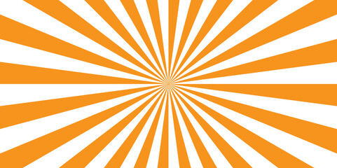 Abstract red  and white retro with sunburst pattern colorful design. Vintage sunrays illustration swirl line. sun beam vector banner design and comic burst gradient concept pattern.	