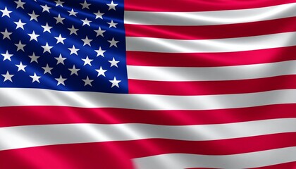 Fototapeta premium Flag of the United States of America