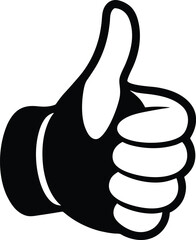 Thumbs Up Icon (Cartoon)