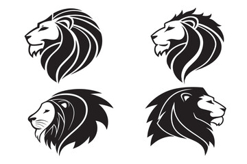 Obraz premium lion head icon
