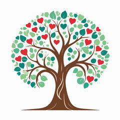 Family Tree Vector Icon